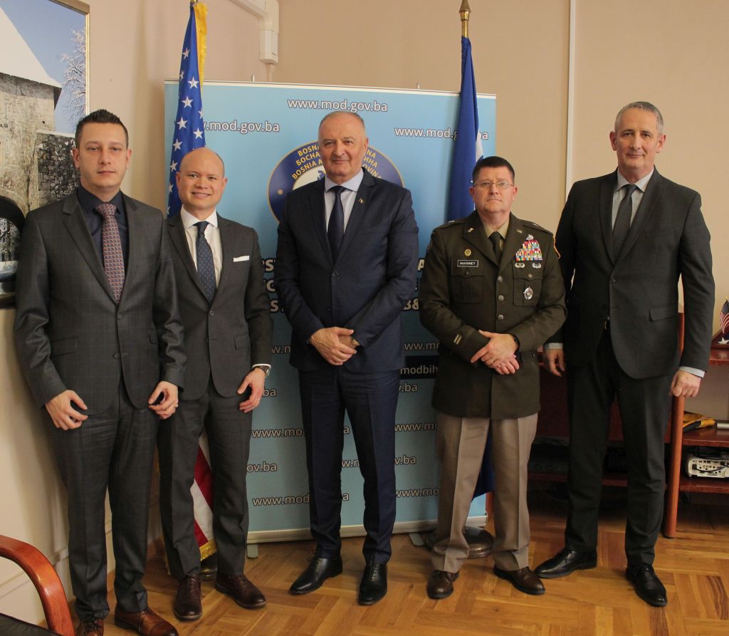 SAD u posjeti Ministarstvu odbrane BiH